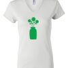 Women's Short Sleeve V-Neck T-Shirt Thumbnail