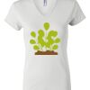 Women's Short Sleeve V-Neck T-Shirt Thumbnail