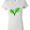 Women's Short Sleeve V-Neck T-Shirt Thumbnail