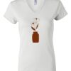 Women's Short Sleeve V-Neck T-Shirt Thumbnail