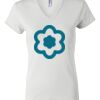 Women's Short Sleeve V-Neck T-Shirt Thumbnail