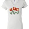 Women's Short Sleeve V-Neck T-Shirt Thumbnail