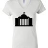 Women's Short Sleeve V-Neck T-Shirt Thumbnail
