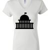 Women's Short Sleeve V-Neck T-Shirt Thumbnail