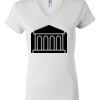 Women's Short Sleeve V-Neck T-Shirt Thumbnail