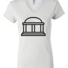 Women's Short Sleeve V-Neck T-Shirt Thumbnail