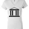 Women's Short Sleeve V-Neck T-Shirt Thumbnail