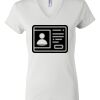 Women's Short Sleeve V-Neck T-Shirt Thumbnail