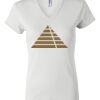 Women's Short Sleeve V-Neck T-Shirt Thumbnail