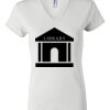 Women's Short Sleeve V-Neck T-Shirt Thumbnail