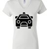Women's Short Sleeve V-Neck T-Shirt Thumbnail