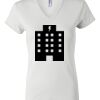 Women's Short Sleeve V-Neck T-Shirt Thumbnail