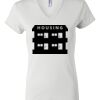Women's Short Sleeve V-Neck T-Shirt Thumbnail