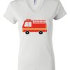 Women's Short Sleeve V-Neck T-Shirt Thumbnail