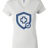 Women's Short Sleeve V-Neck T-Shirt Thumbnail