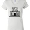 Women's Short Sleeve V-Neck T-Shirt Thumbnail