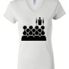 Women's Short Sleeve V-Neck T-Shirt Thumbnail