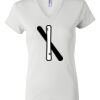 Women's Short Sleeve V-Neck T-Shirt Thumbnail