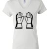 Women's Short Sleeve V-Neck T-Shirt Thumbnail