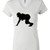 Women's Short Sleeve V-Neck T-Shirt Thumbnail