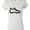 Women's Short Sleeve V-Neck T-Shirt Thumbnail
