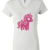 Women's Short Sleeve V-Neck T-Shirt Thumbnail