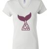 Women's Short Sleeve V-Neck T-Shirt Thumbnail