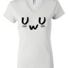 Women's Short Sleeve V-Neck T-Shirt Thumbnail