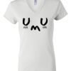 Women's Short Sleeve V-Neck T-Shirt Thumbnail