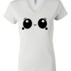 Women's Short Sleeve V-Neck T-Shirt Thumbnail