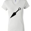 Women's Short Sleeve V-Neck T-Shirt Thumbnail