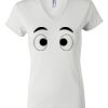 Women's Short Sleeve V-Neck T-Shirt Thumbnail