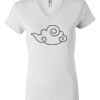 Women's Short Sleeve V-Neck T-Shirt Thumbnail