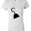 Women's Short Sleeve V-Neck T-Shirt Thumbnail