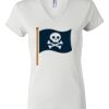 Women's Short Sleeve V-Neck T-Shirt Thumbnail