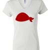 Women's Short Sleeve V-Neck T-Shirt Thumbnail