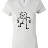 Women's Short Sleeve V-Neck T-Shirt Thumbnail