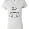Women's Short Sleeve V-Neck T-Shirt Thumbnail