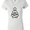 Women's Short Sleeve V-Neck T-Shirt Thumbnail