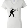 Women's Short Sleeve V-Neck T-Shirt Thumbnail