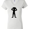 Women's Short Sleeve V-Neck T-Shirt Thumbnail