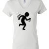 Women's Short Sleeve V-Neck T-Shirt Thumbnail