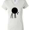 Women's Short Sleeve V-Neck T-Shirt Thumbnail