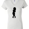 Women's Short Sleeve V-Neck T-Shirt Thumbnail