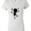 Women's Short Sleeve V-Neck T-Shirt Thumbnail