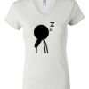 Women's Short Sleeve V-Neck T-Shirt Thumbnail