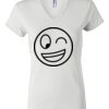 Women's Short Sleeve V-Neck T-Shirt Thumbnail