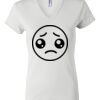 Women's Short Sleeve V-Neck T-Shirt Thumbnail