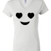 Women's Short Sleeve V-Neck T-Shirt Thumbnail
