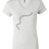 Women's Short Sleeve V-Neck T-Shirt Thumbnail
